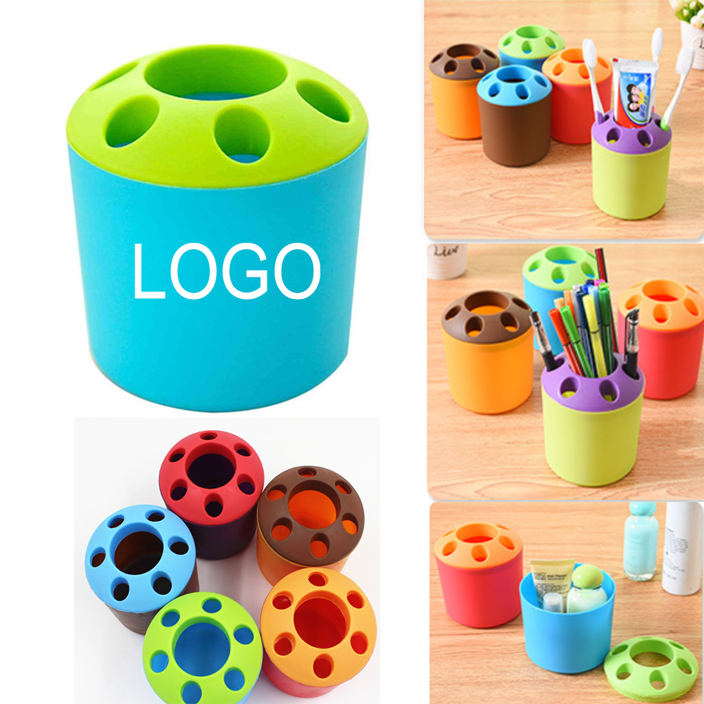 Creative Plastic Toothbrush Holder/ Pen Pot 1