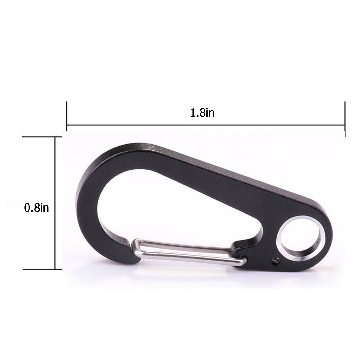 Aluminum Climbing Carabiner Key Chain 2