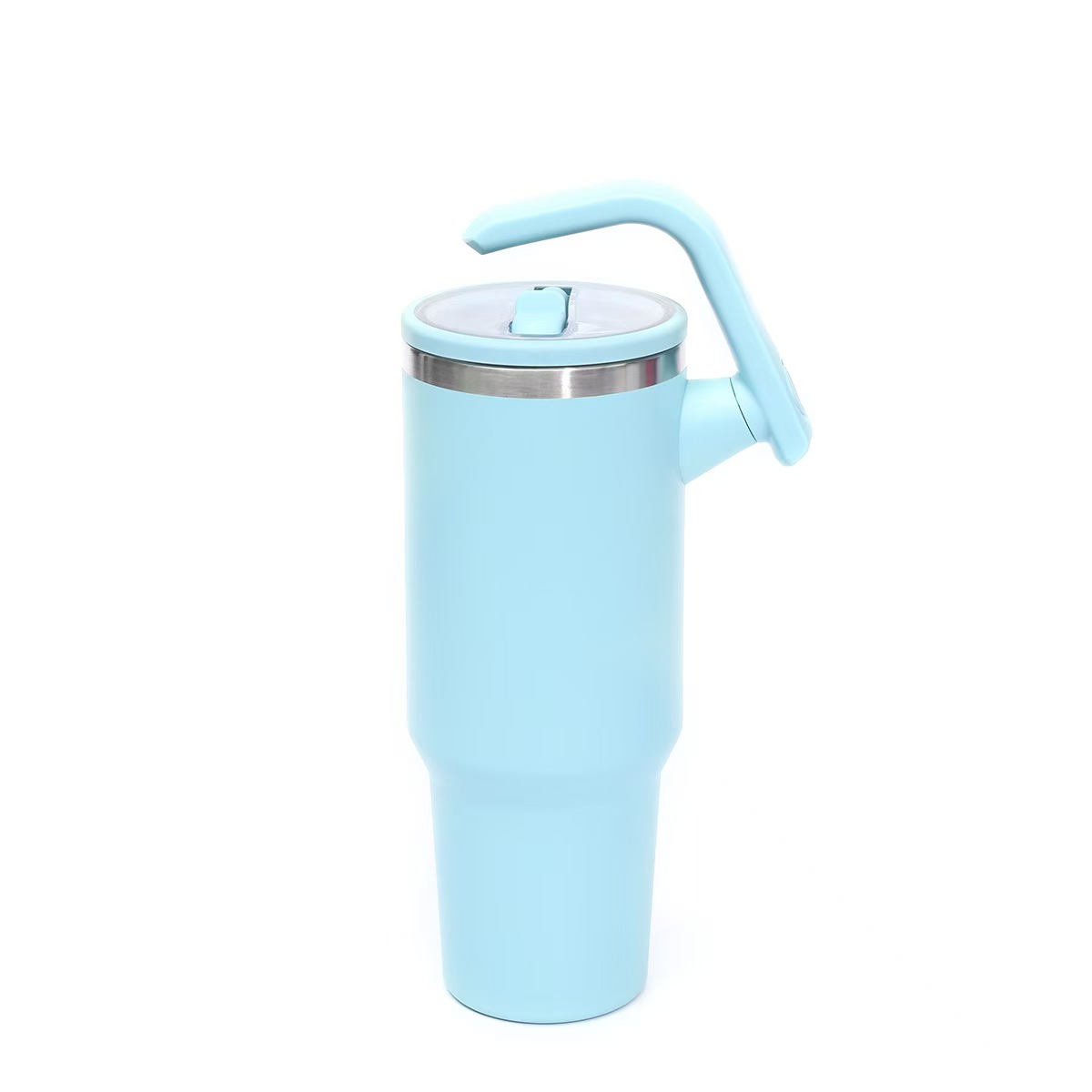20oz, 30oz, 40oz Vacuum Stainless Tumbler With Rotatab Handle And Straw For Travel, Outdoors, Sport 15