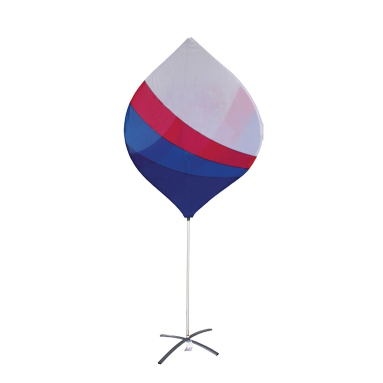 9ft Lantern Shape Feather Flag Kit - 3 Side Imprint 2