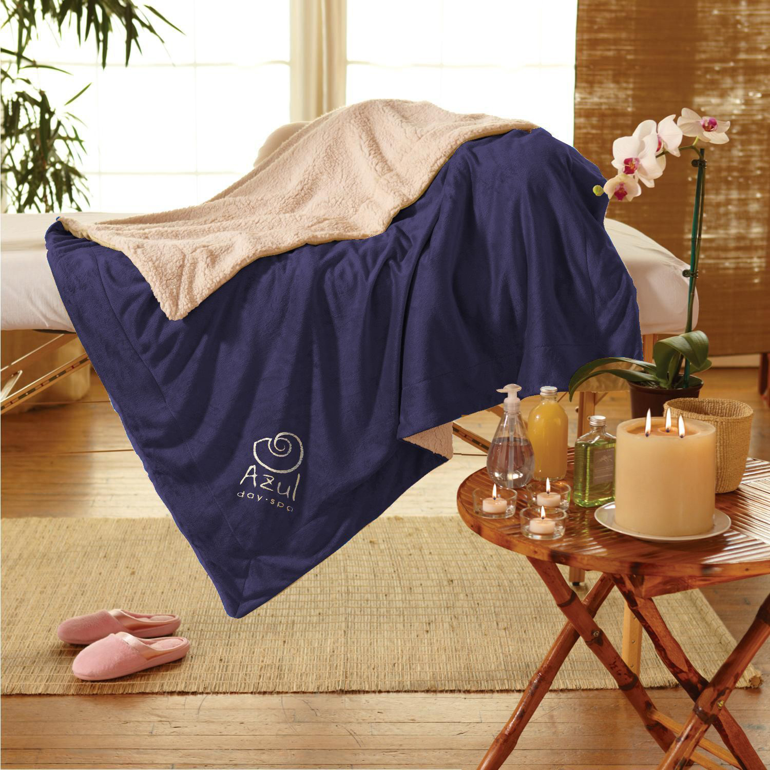 Micro Mink Sherpa Blanket 52