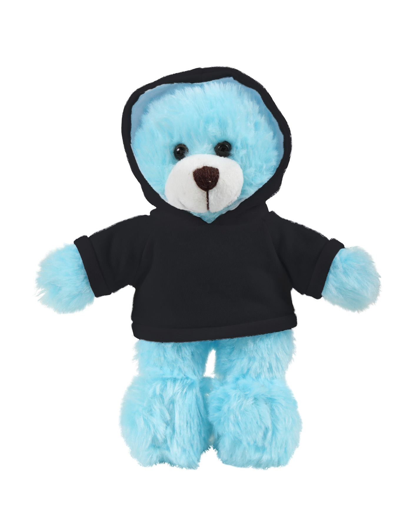 soft plush Blue Bear with hoodie 16