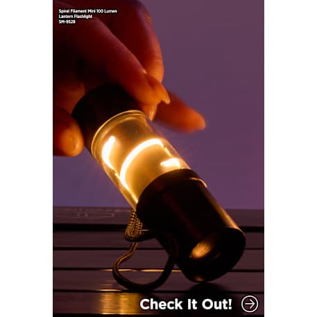 Mini Spiral Filament 100 Lumens Lantern Flashlight 6