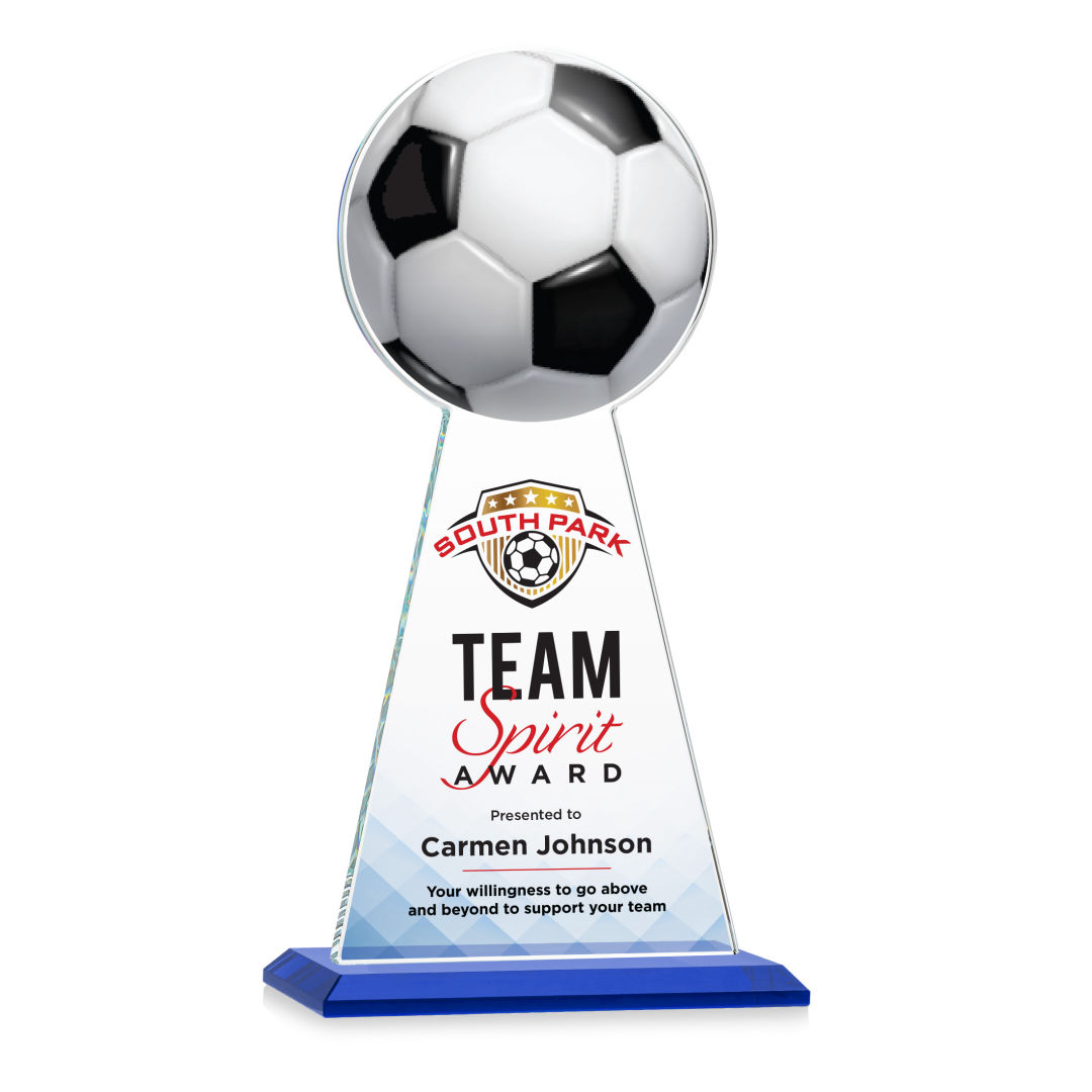 Edenwood Soccer VividPrint™ Award - Blue 8