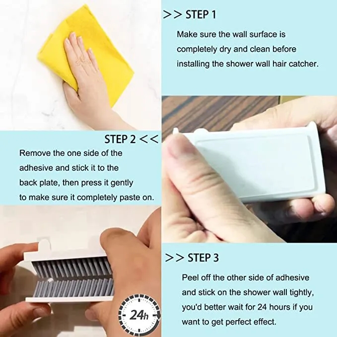 Silicone Hair Collector for Bathroom Bathtub 4