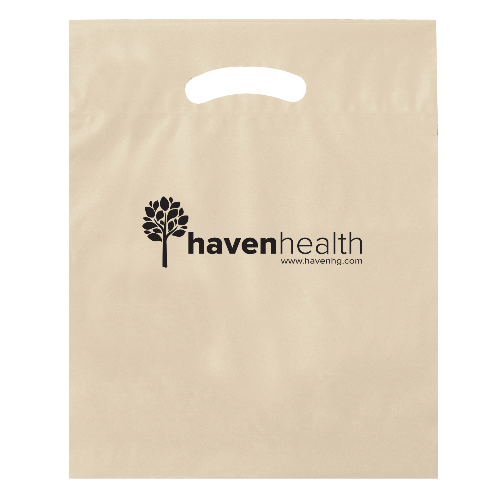 Fold Over Reinforced Die Cut Bag 13