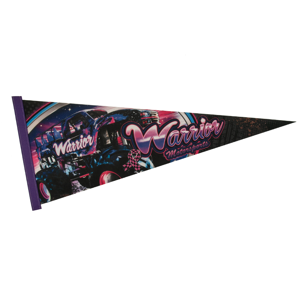 12" x 30" Full Color Felt Pennant 10