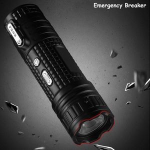 Alloy 4 In 1 Lighter With Flashlight Dual Electric Arc Jet Fire 25