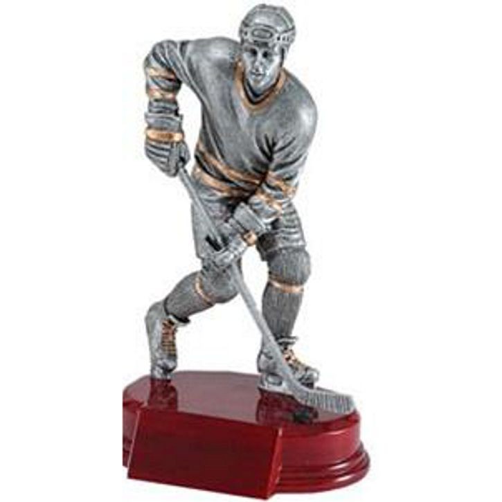 6-1/4" Hockey-Male Resin Figure 2