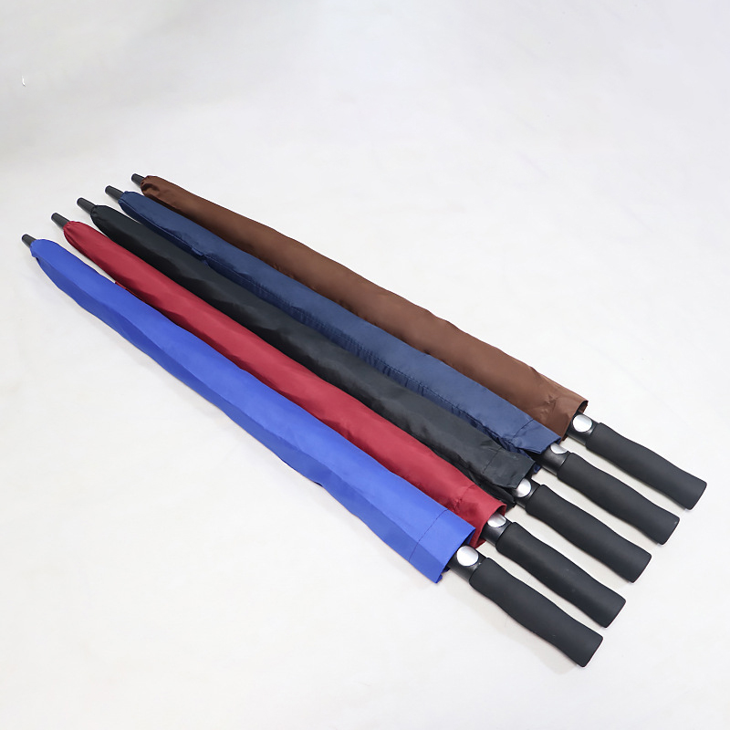190T Pongee Fiberglass Golf Umbrella 6