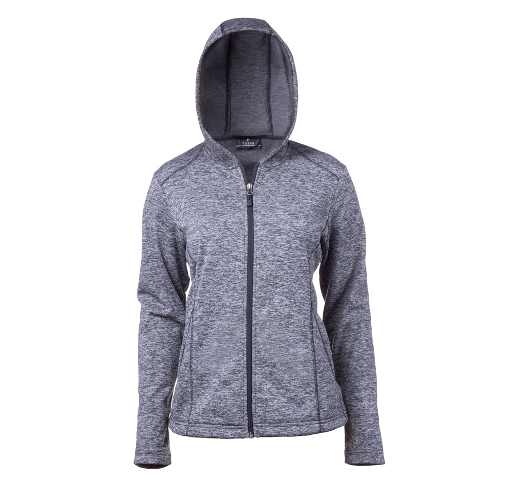 Ladies' Tephra Heather Hoodie Jacket, custom hoodie or sweatshirt with logo imprint 3