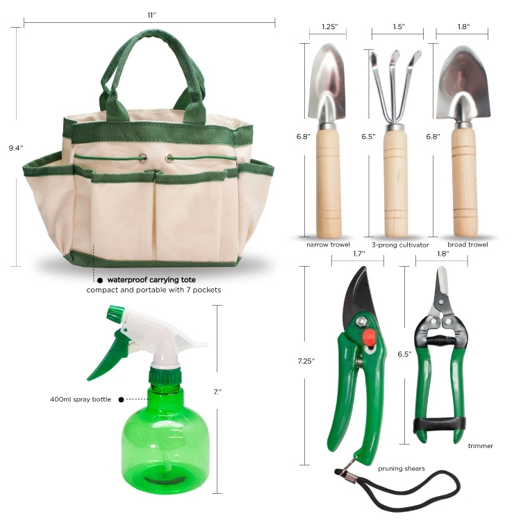 ABBEY - 7 PC INDOOR GARDEN TOOL SET 2