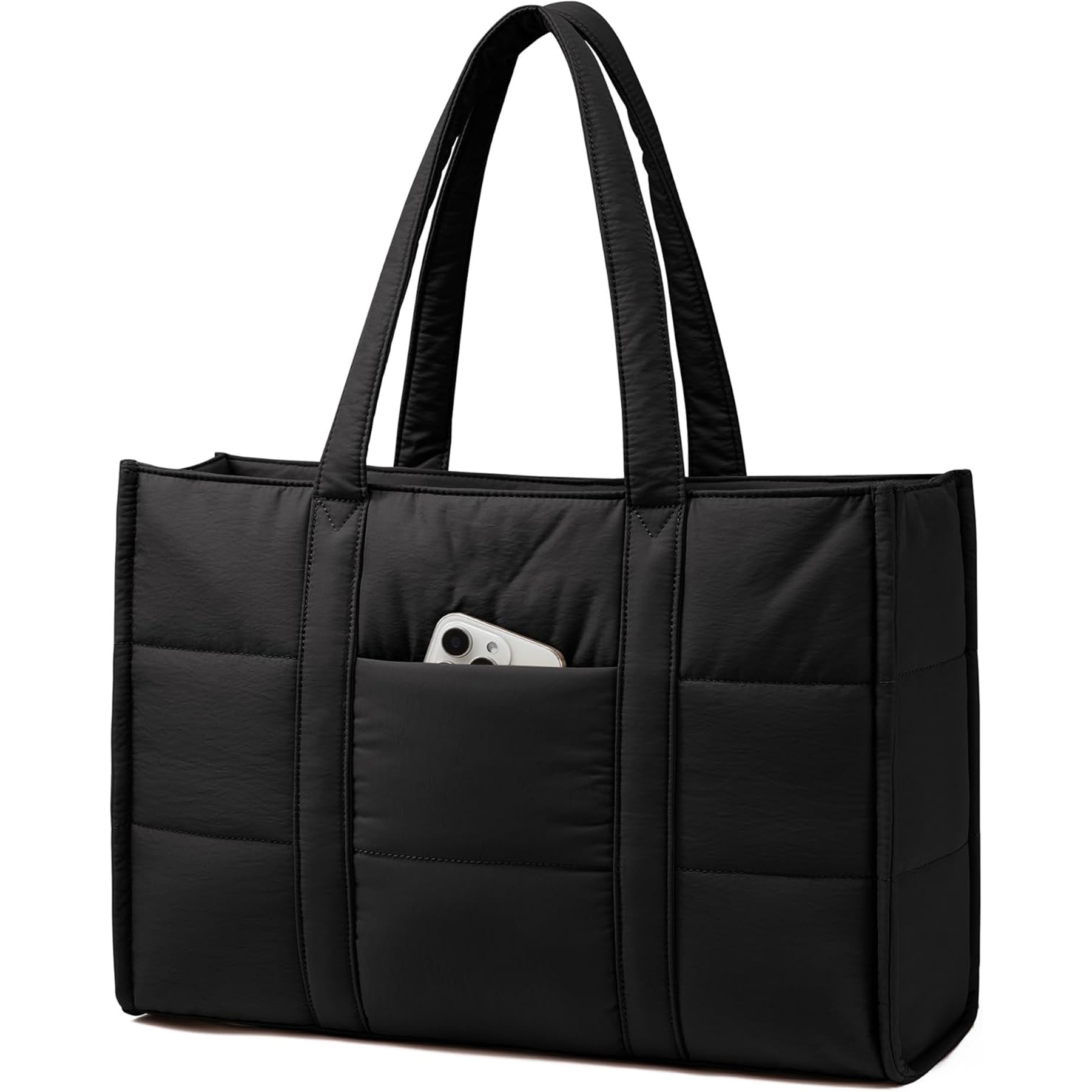 Laptop Puffer Tote Bag 4