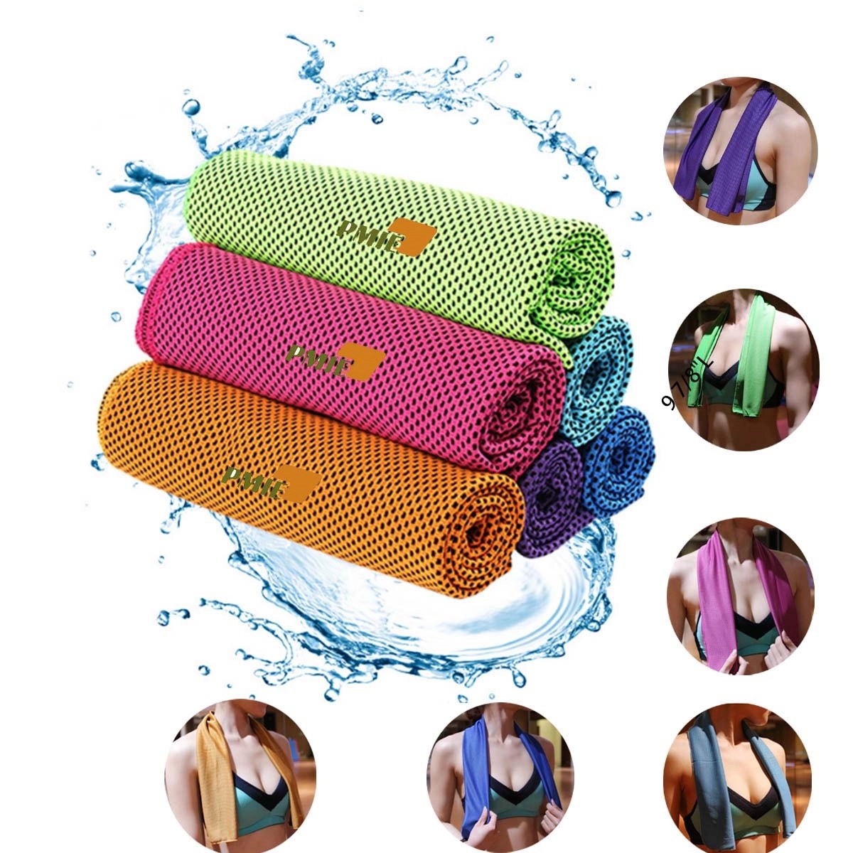30X100Cm Exercise Quick Dry Cooling Towel 1
