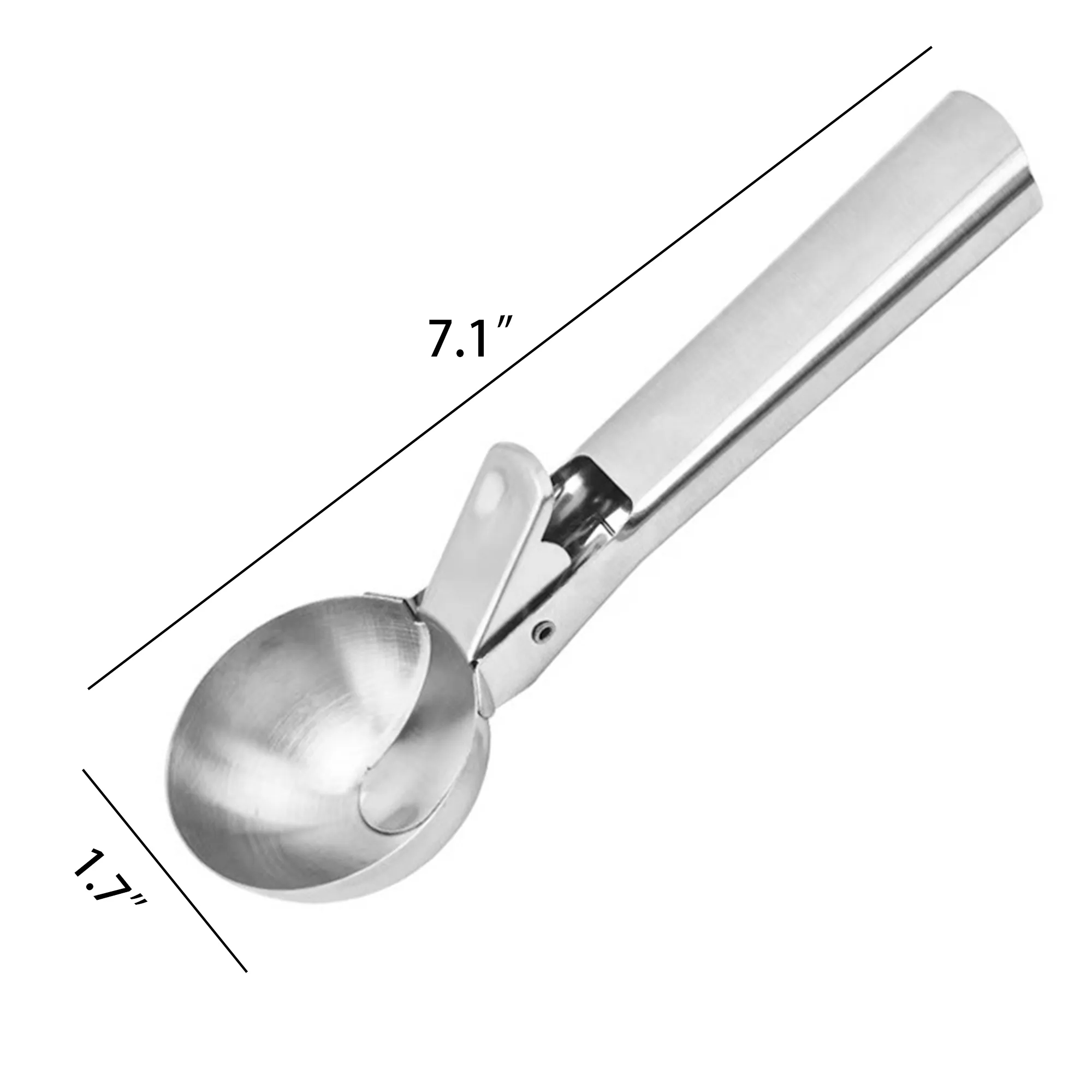 Stainless Steel Ice Cream Scoop 3