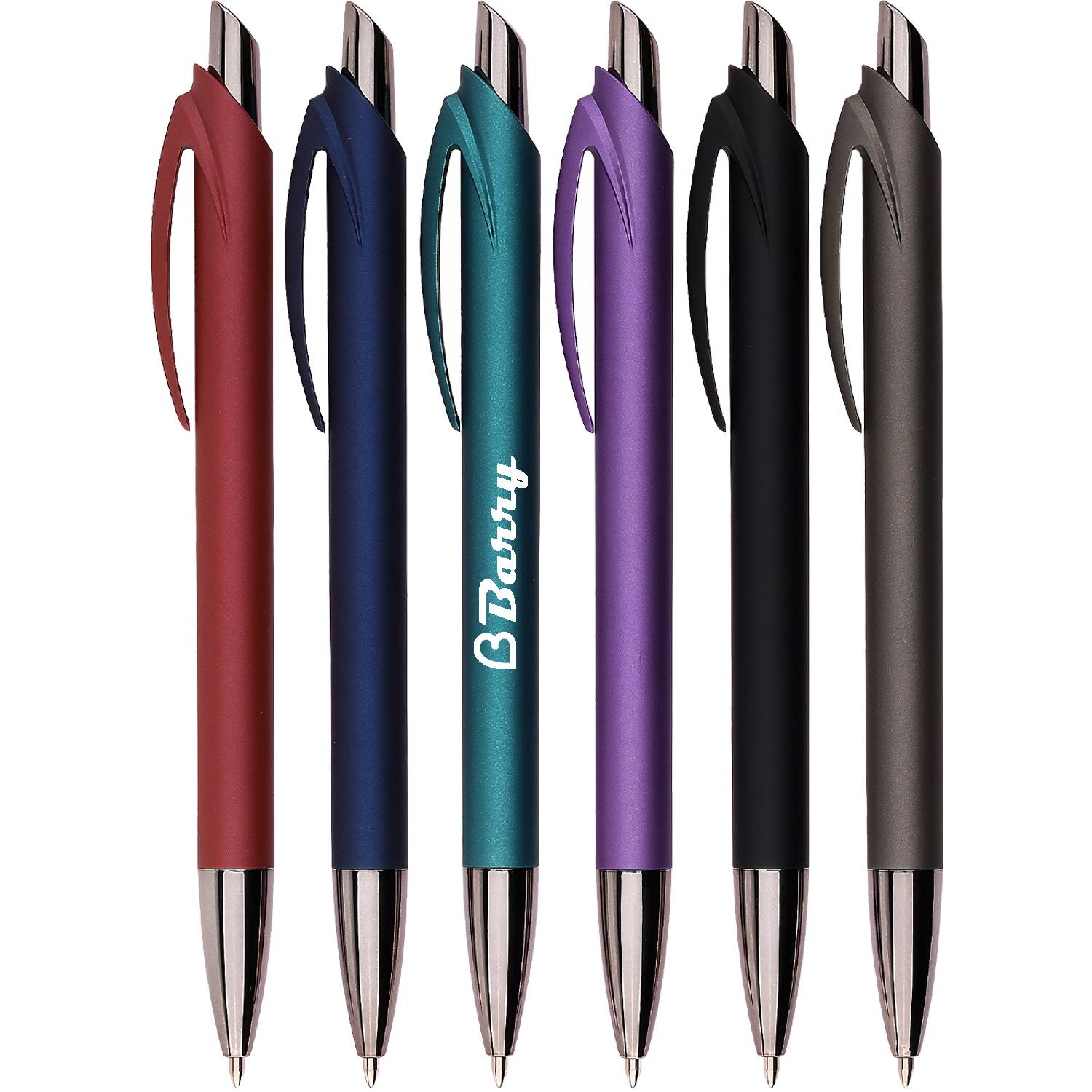 Retractable Plastic Ballpoint Pen 1