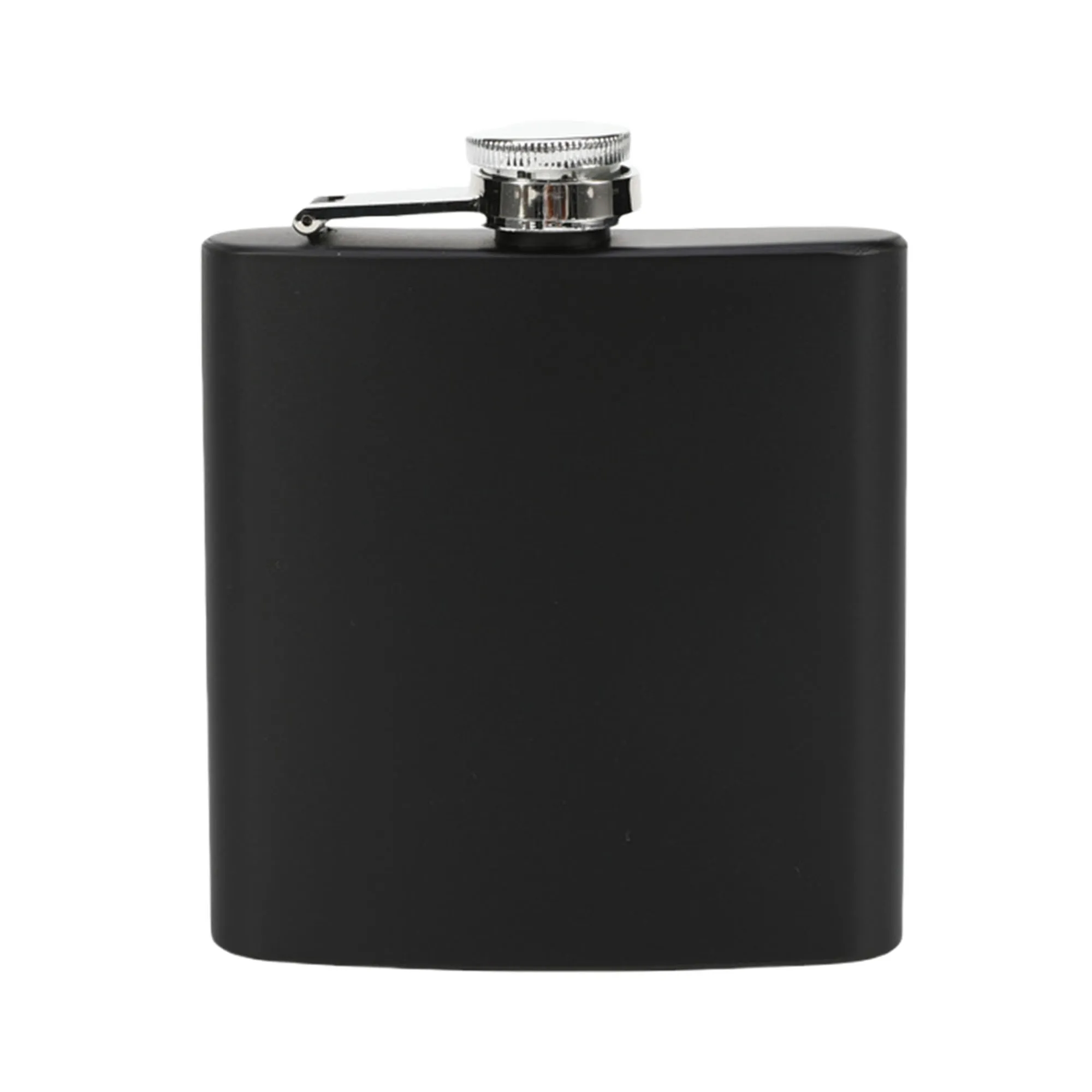 6oz Stainless Steel Flask, custom water bottle with logo imprint 1