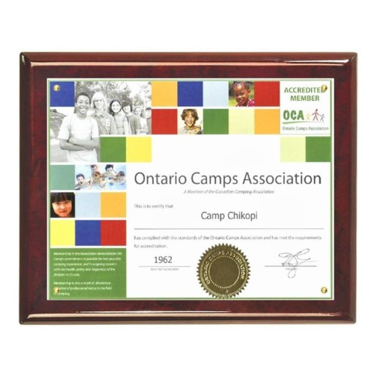 Certificate Presenter Plaque Kit-Rosewood