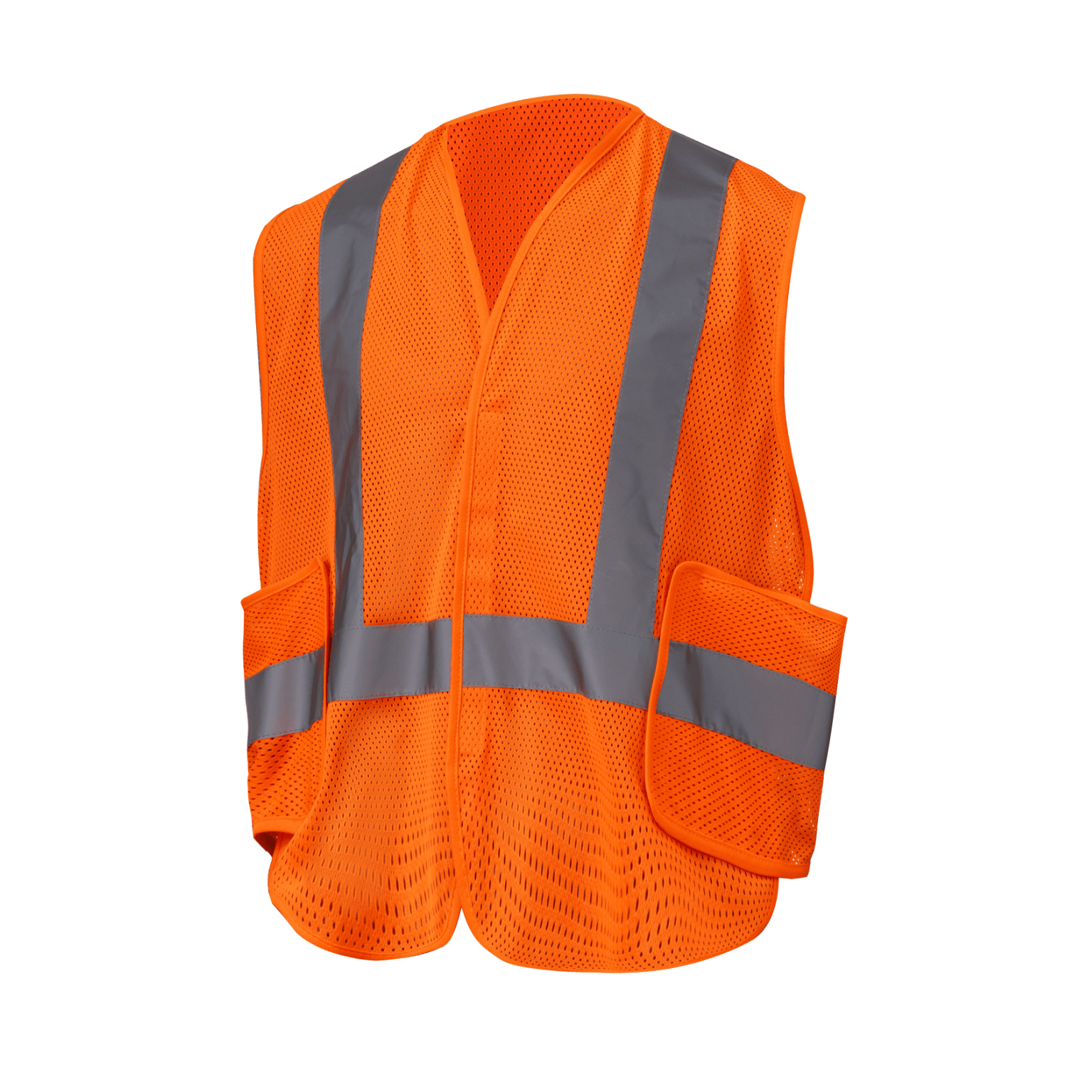 3.8 Oz. Class 2 Hi Vis Adjustable Breakaway Mesh Safety Vest 6