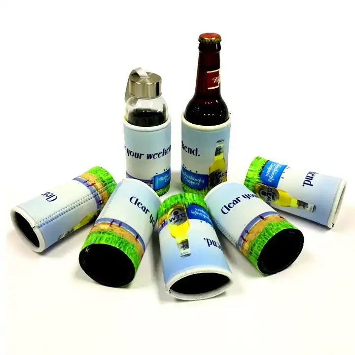 Neoprene Foam 8oz Mini Bottle Collapsible Cooler 5