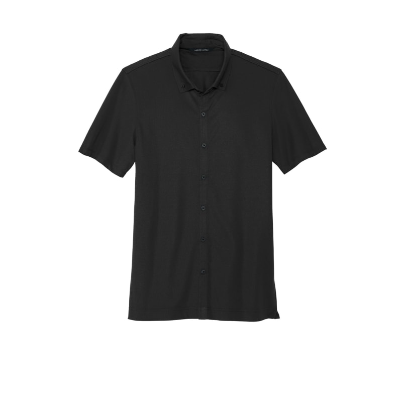 Mercer+Mettle Stretch Pique Full-Button Polo 24