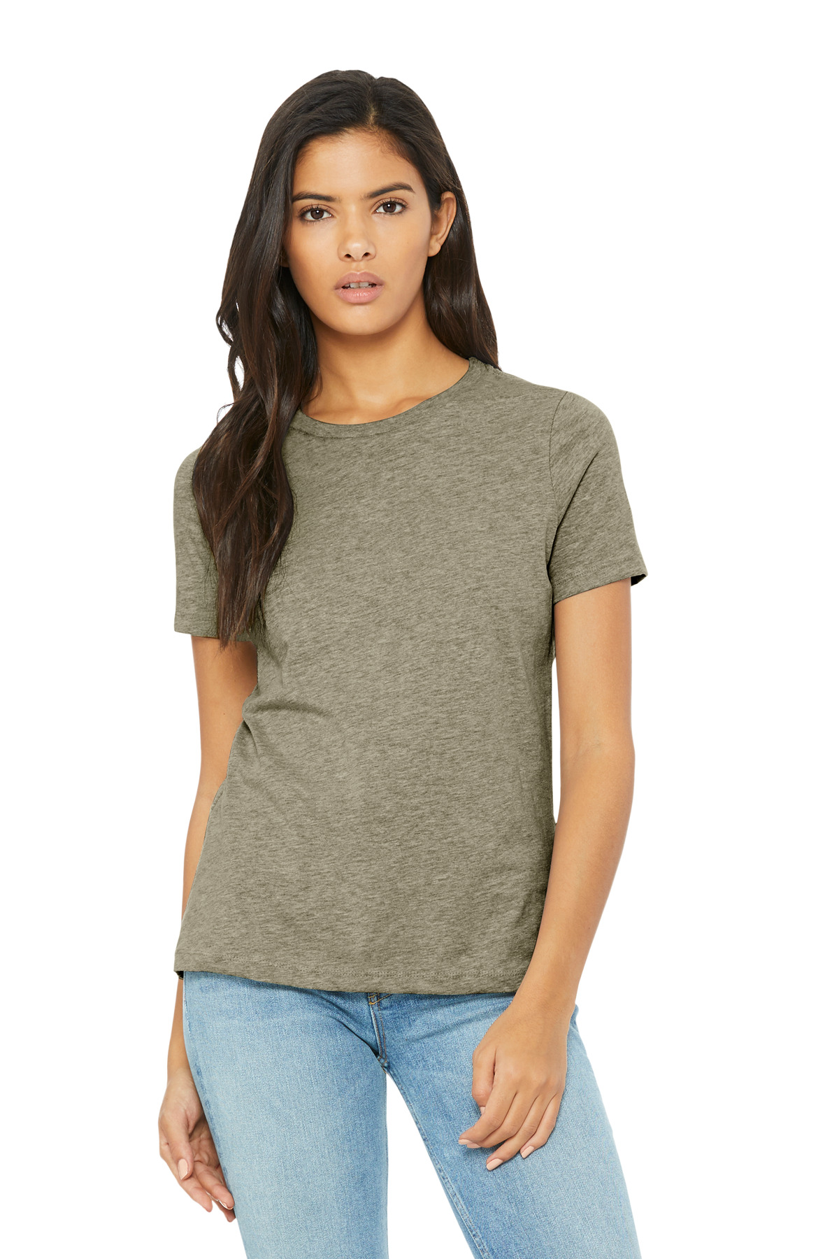 BELLA+CANVAS Women's Relaxed CVC Tee BC6400CVC 2