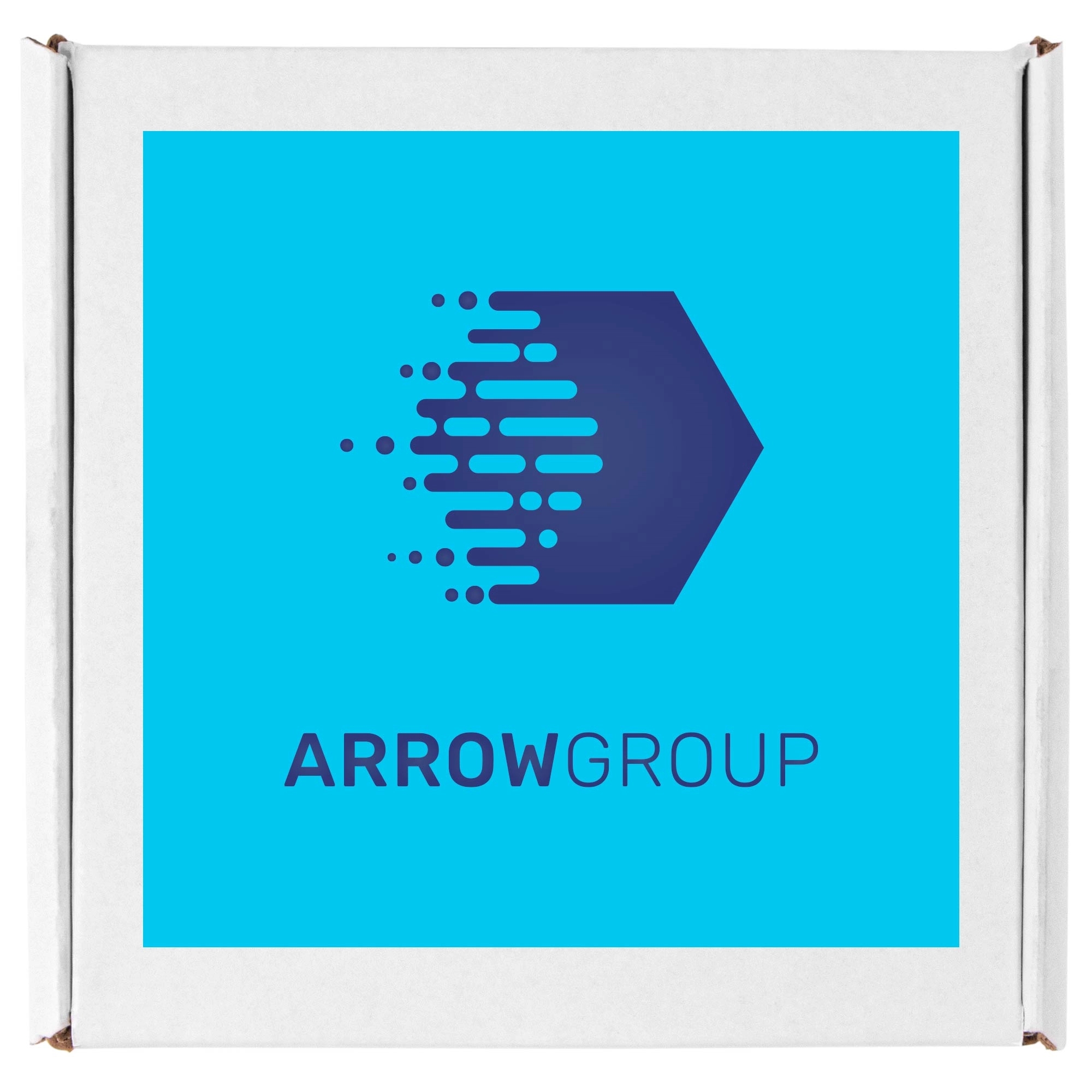 Screen Printed Corrugated Box Small 6x6x4 For Mailers 4