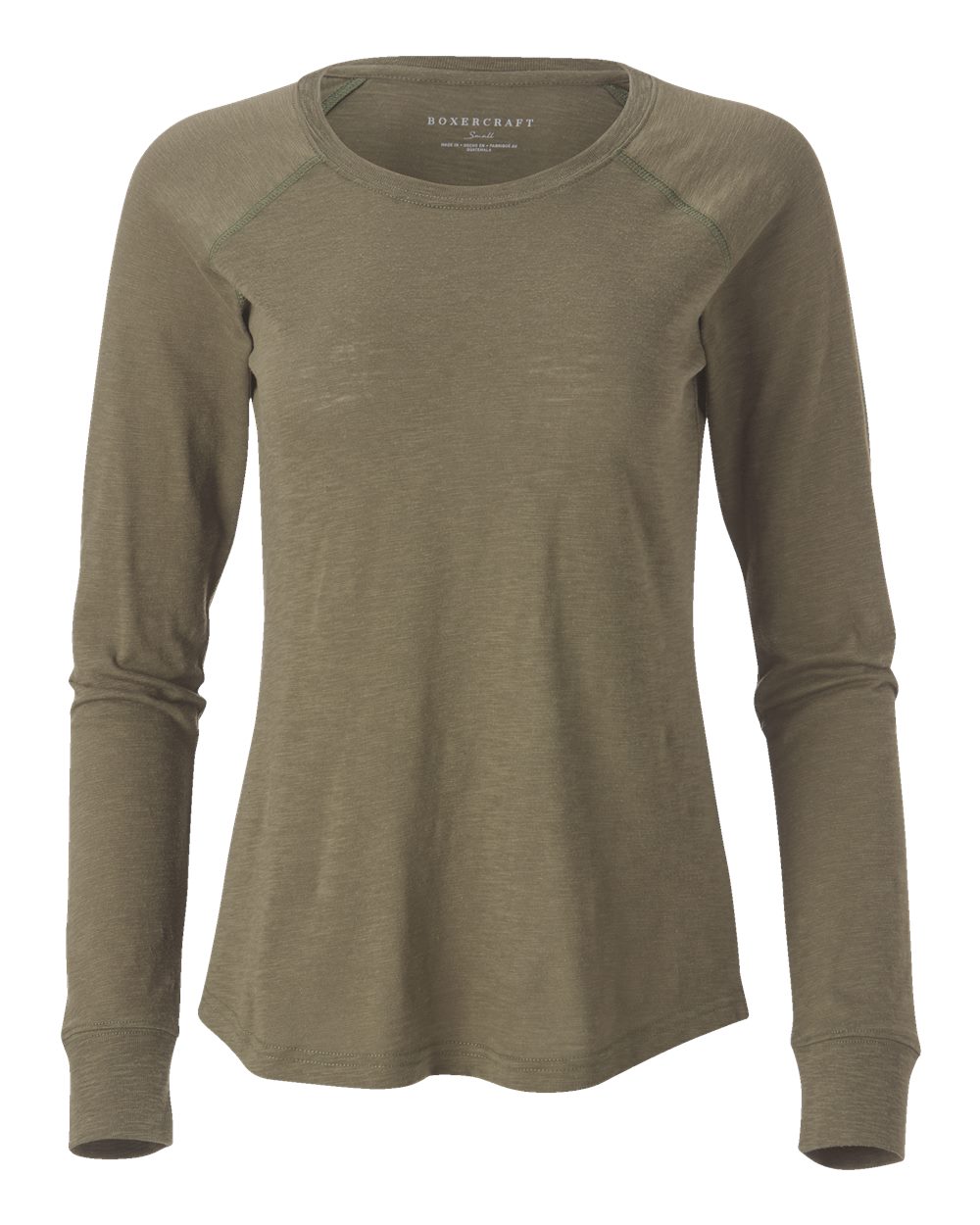 Women's Solid Preppy Patch Long Sleeve T-Shirt - BW3166 41