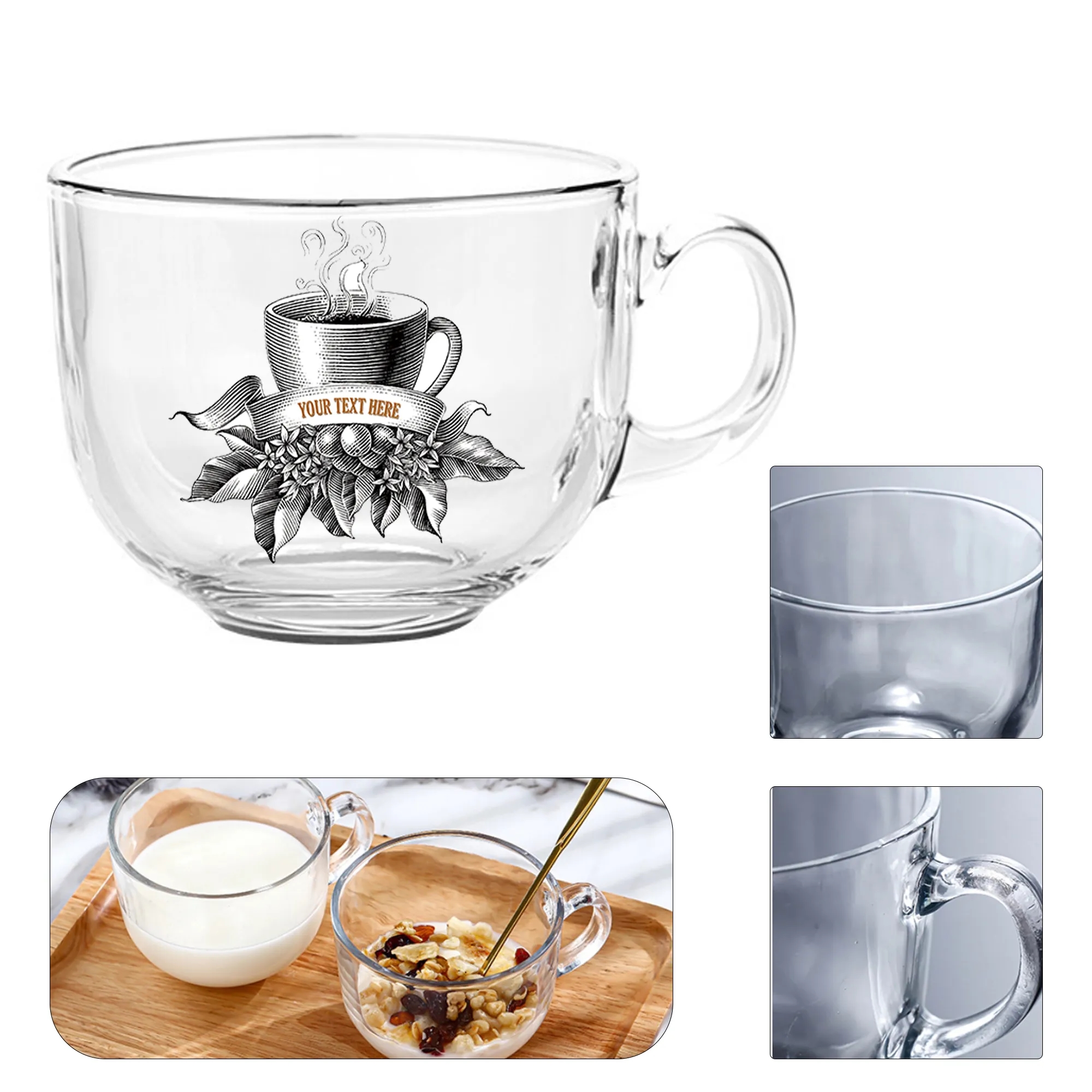 Breakfast Mug with Handle 2