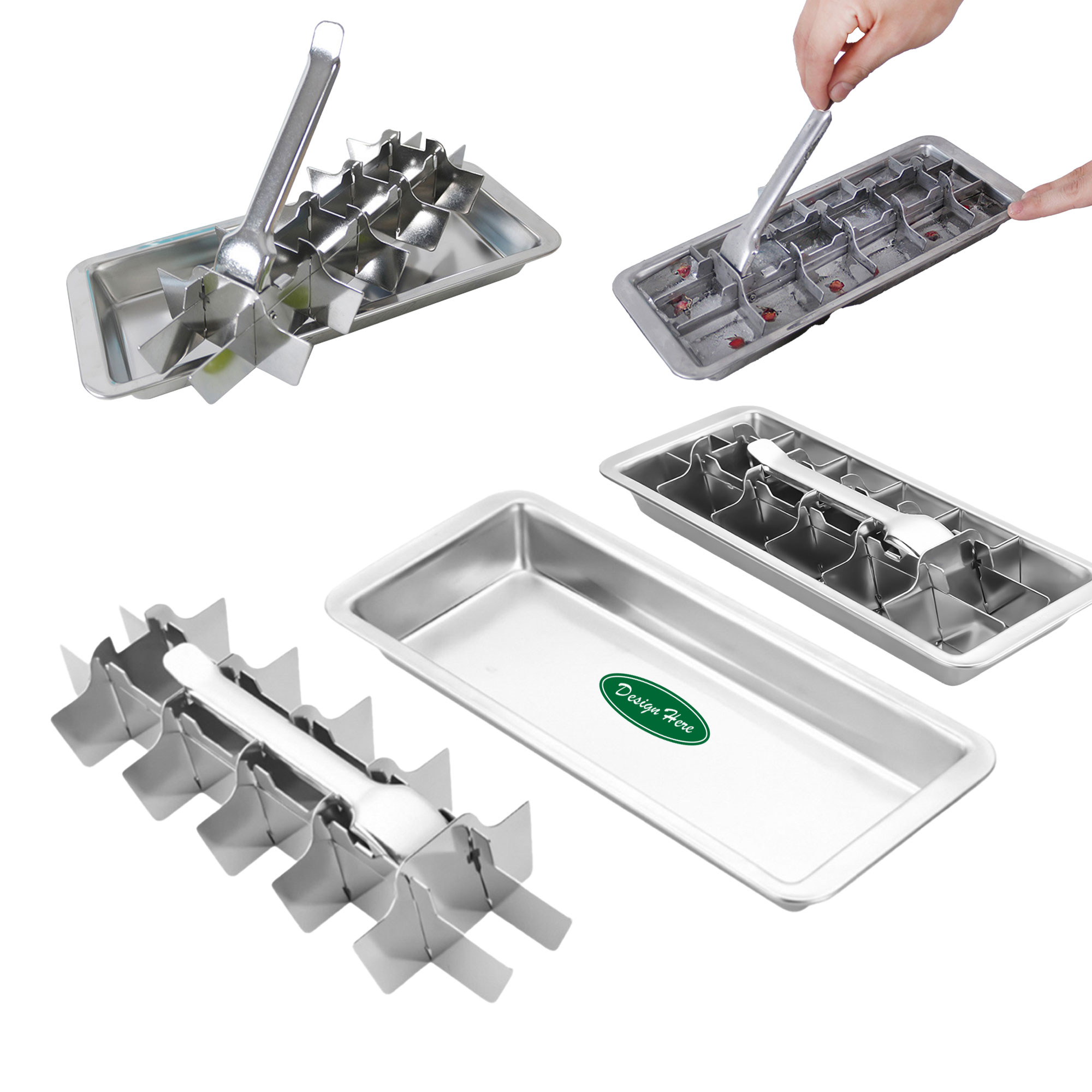 Stainless Steel Ice Forming & Retrieving Kit 3