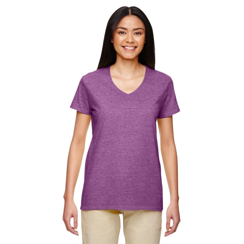 Gildan Heavy Cotton™ Ladies 5.3 Oz. V-Neck T-Shirt 20