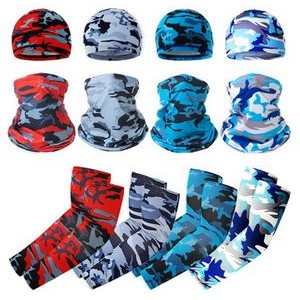 Uv Protection Neck Gaiter Face Cover Cooling Arm Sleeve 4