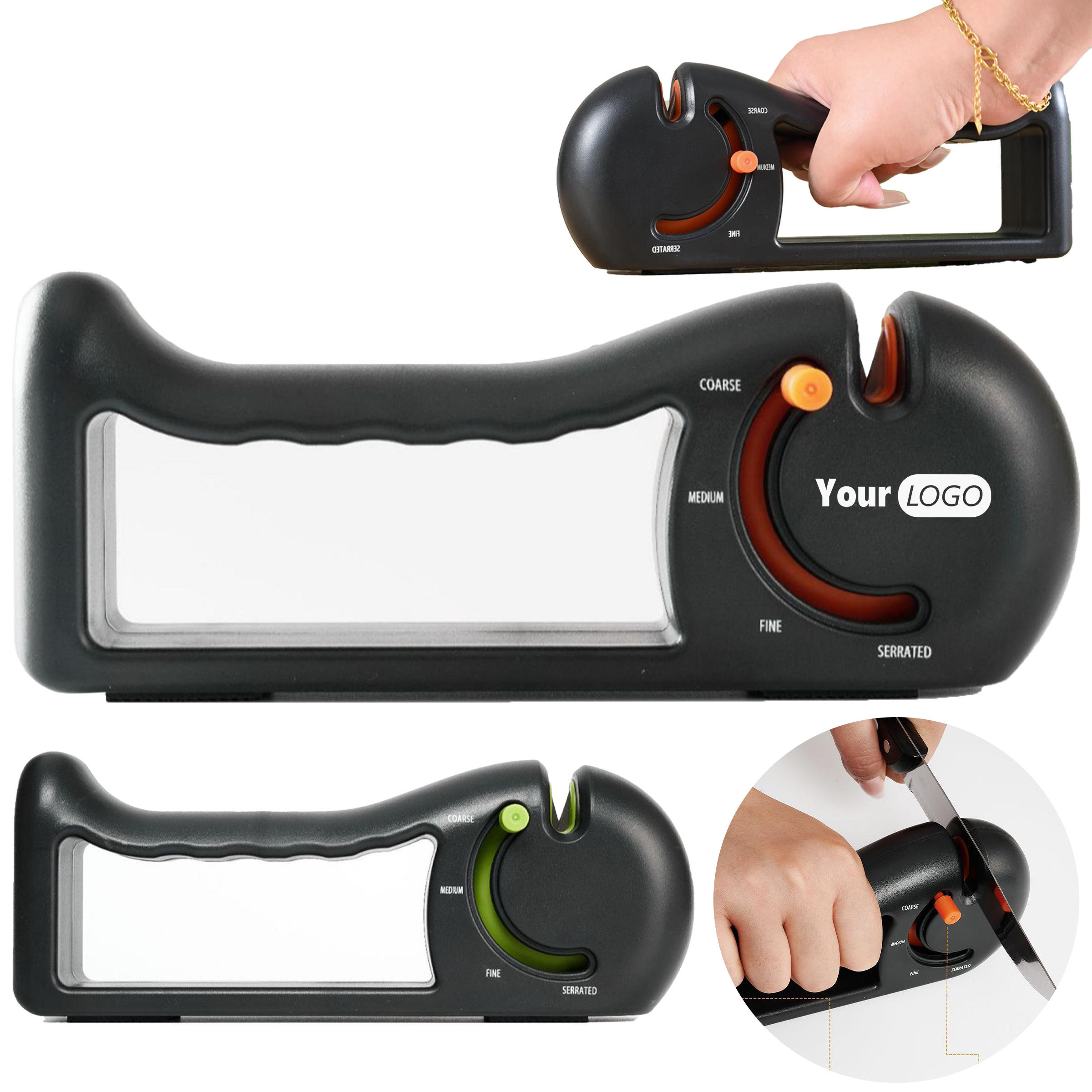 Abs Home Multifunctional Knife Sharpener 3