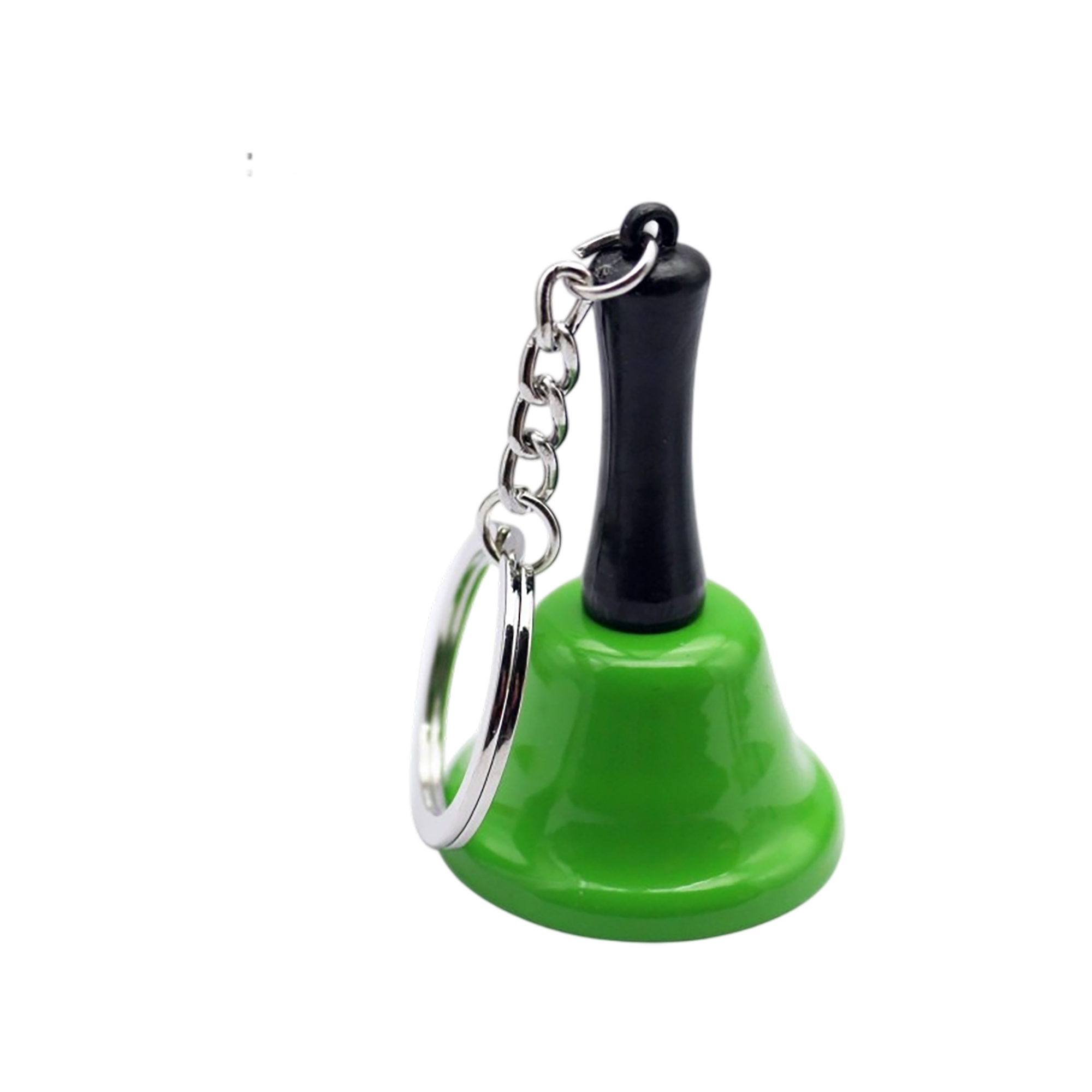 Mini Metal Hand Bell With Key Ring 1.5" Length x 2.6" Width 6