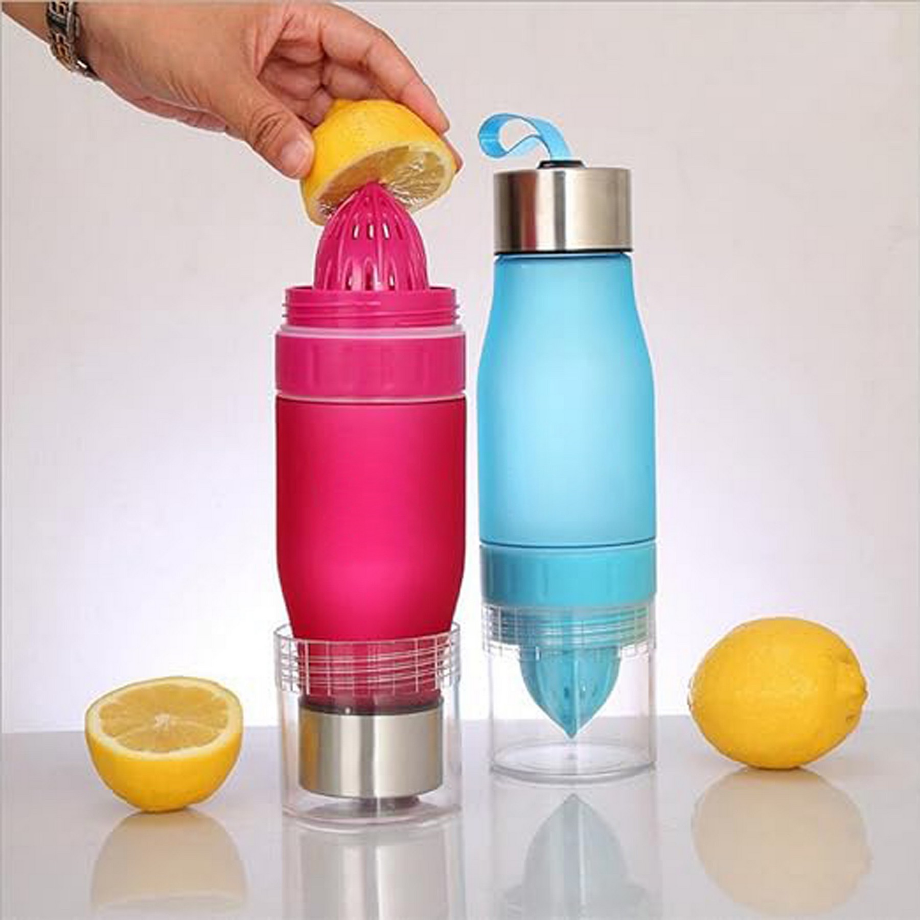Plastic Lemonade Water Bottle 3