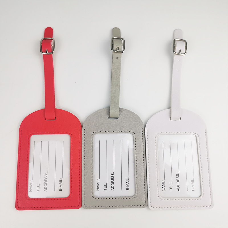 PU Leather Luggage Tags 1