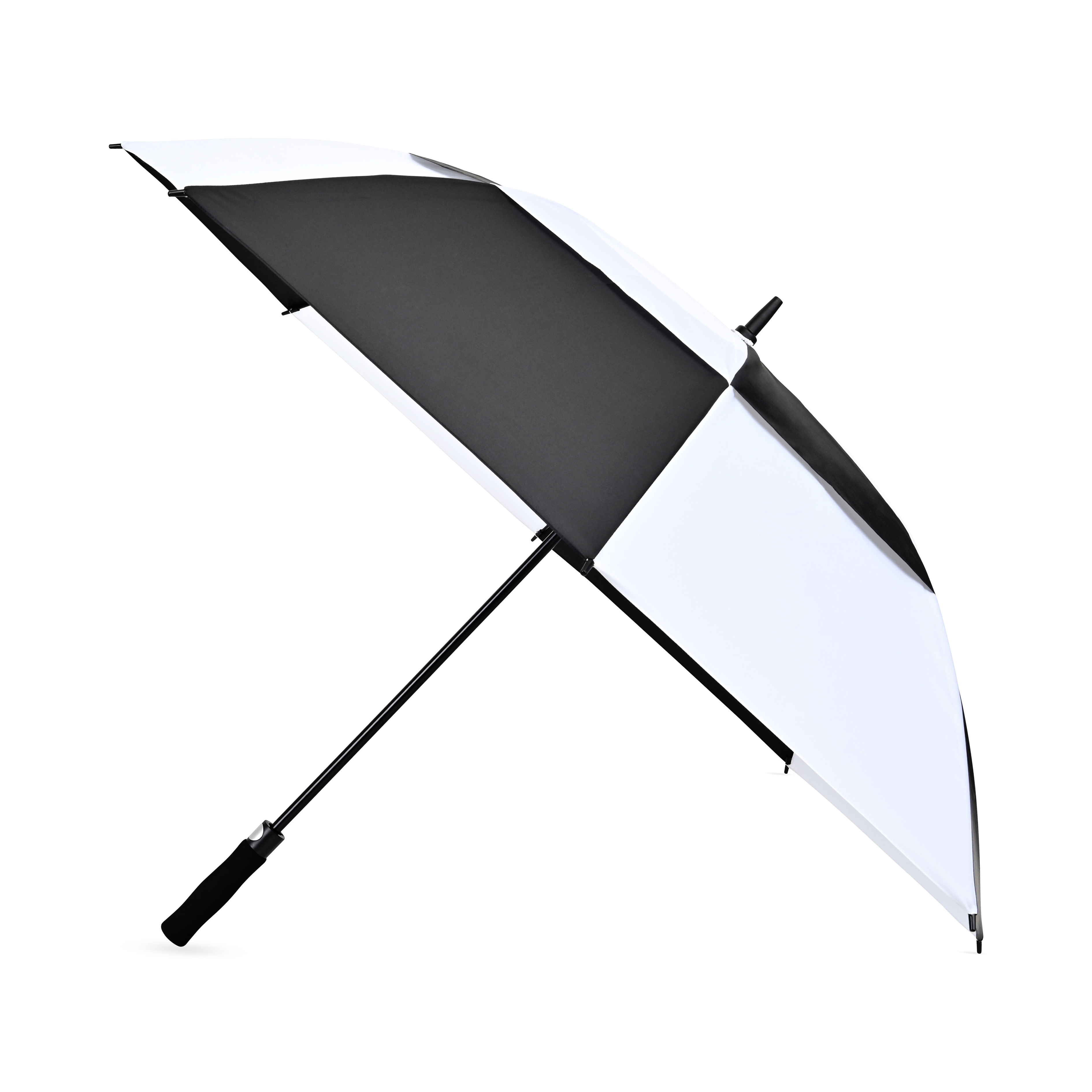 Elements 60" Recycled rPET Auto Open Dual Canopy Golf Umbrella 22