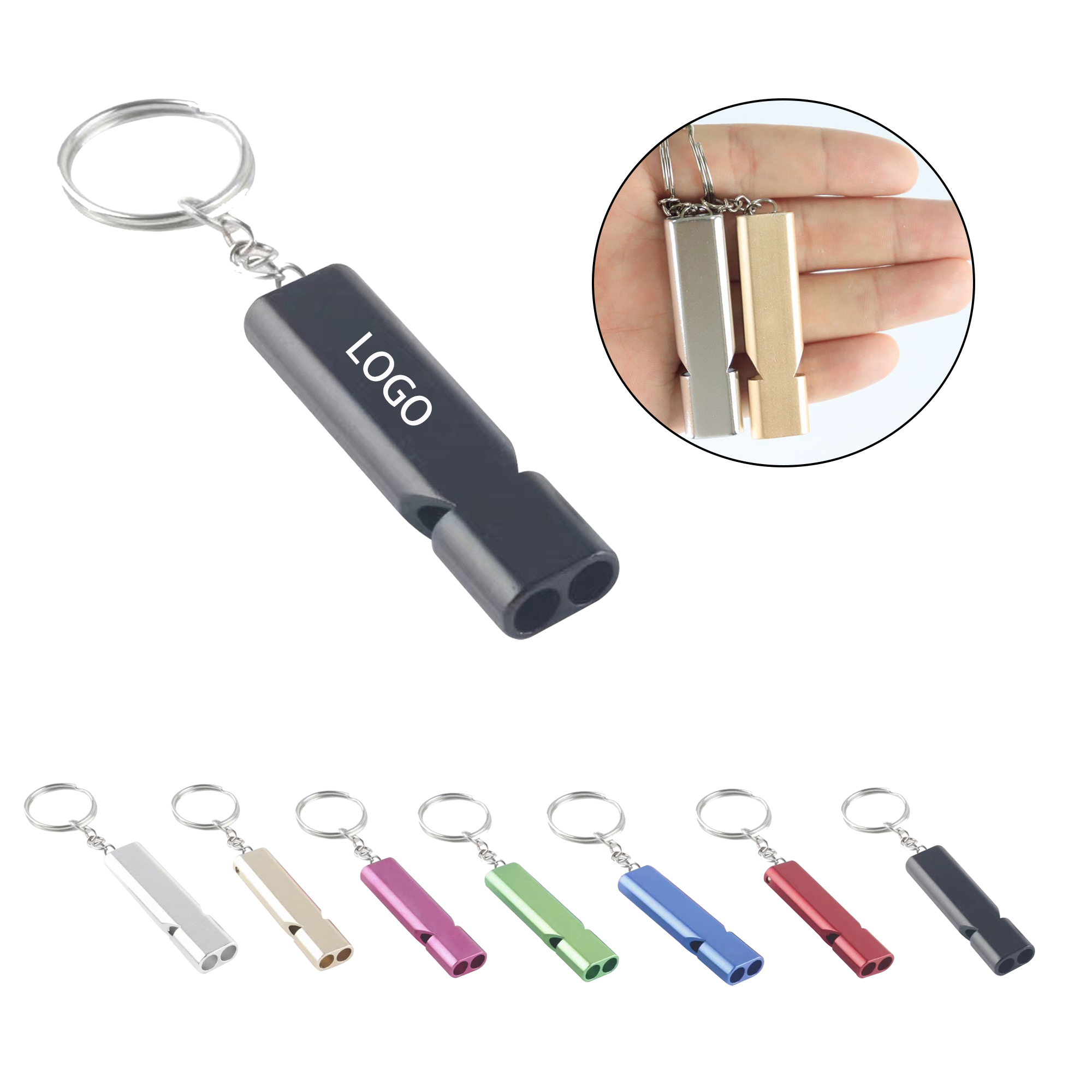 MOQ:50pcs Outdoor Safety Whistle 1