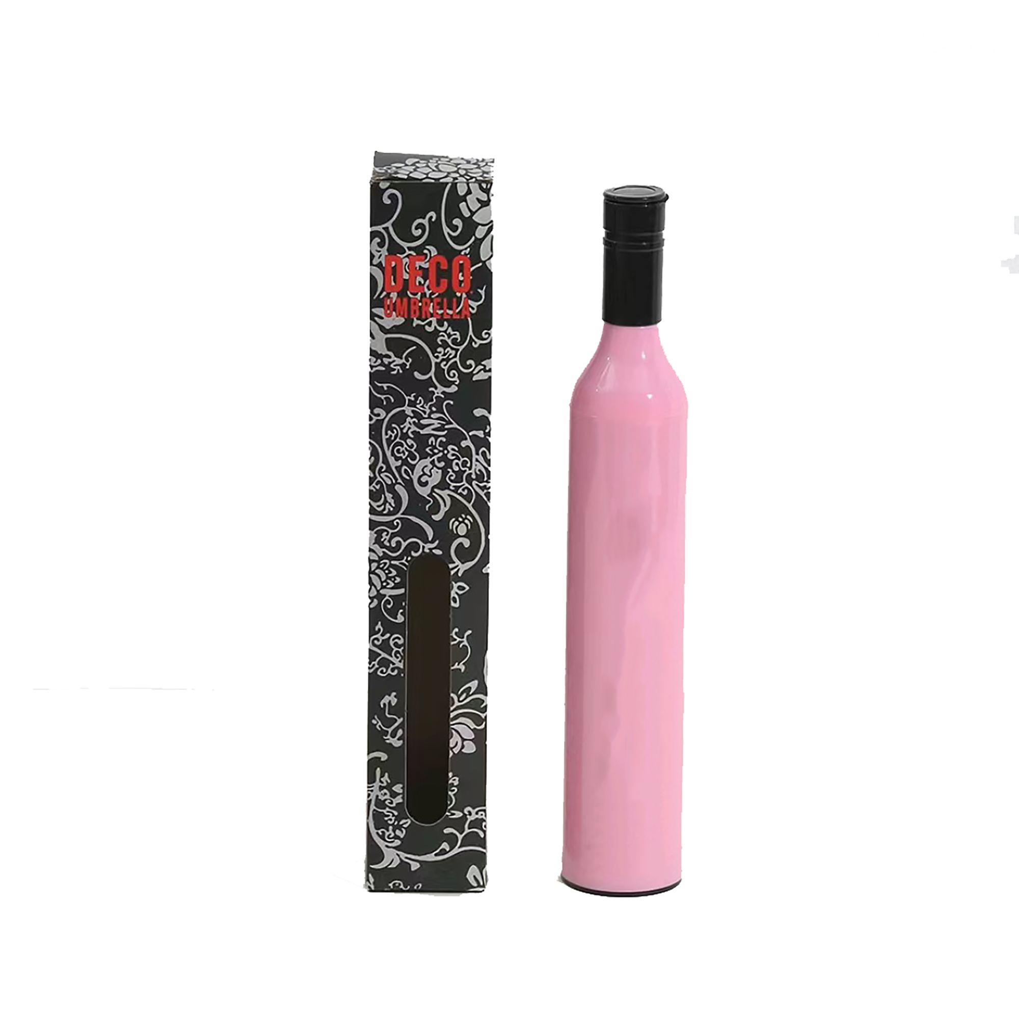 Bottle-Style Compact Umbrella with Auto Open & Close 2