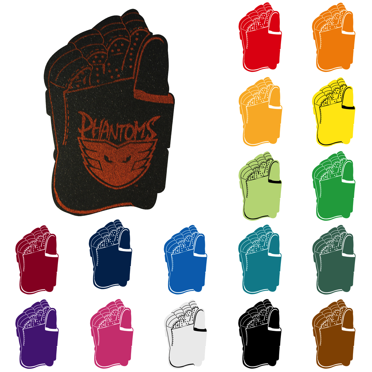Foam Hockey Glove Hand 15
