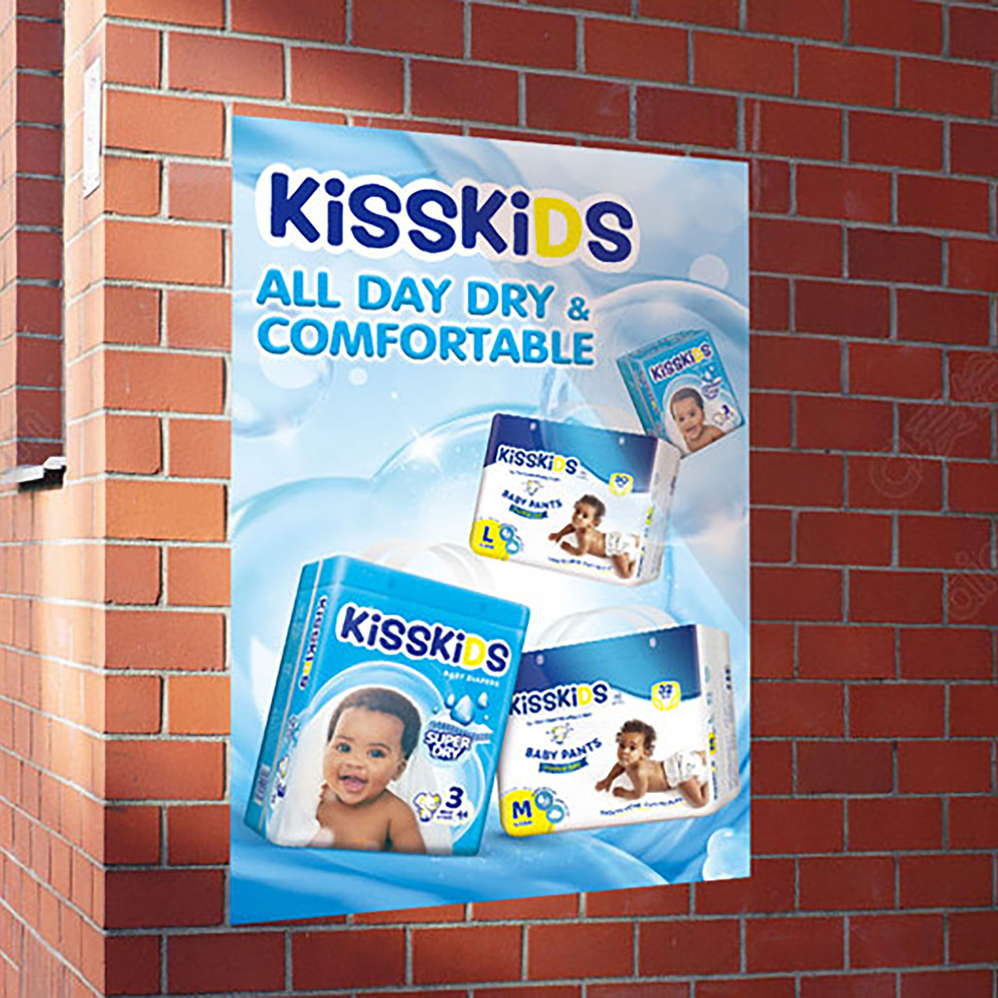 Wall Poster with Adhesive Back Shining / Matt Film 1