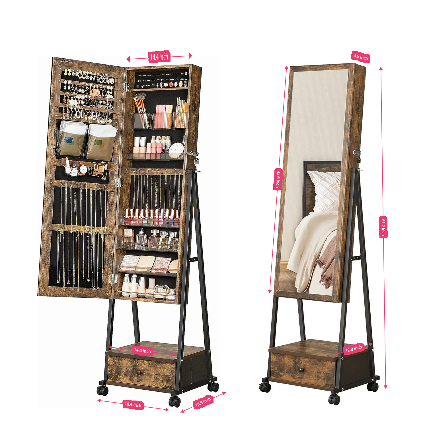 Versatile Jewelry Cabinet 2
