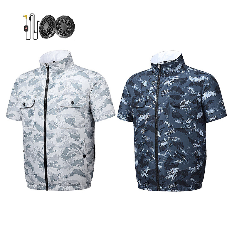 Adjustable Refrigeration Cooling Fan Jacket 2