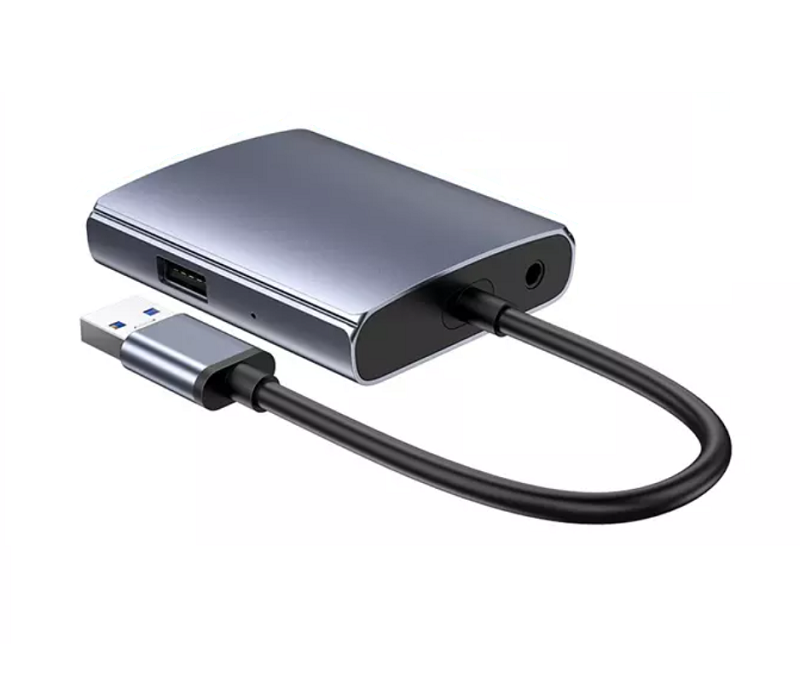 Dual HDMI USB Hub Adapter 3