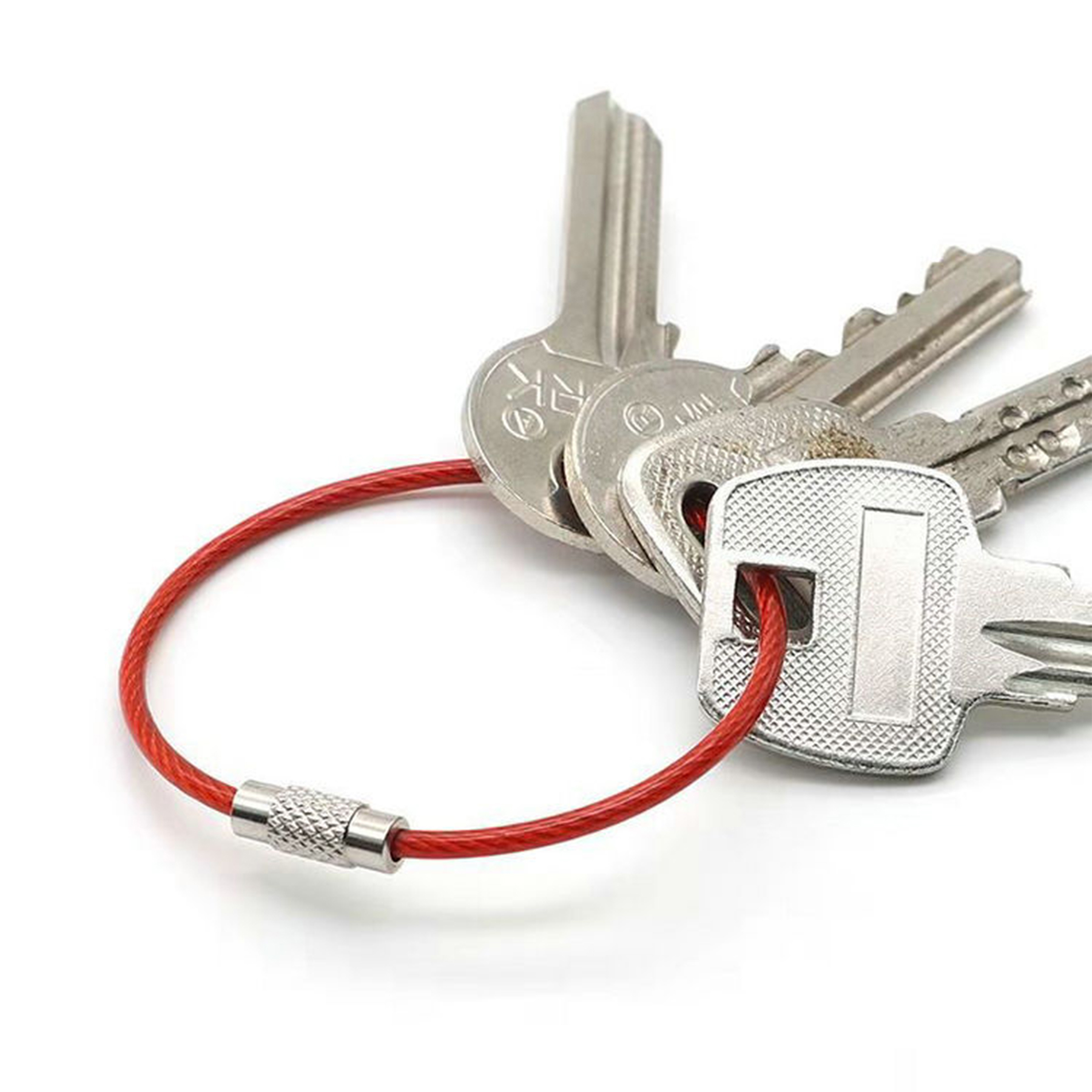 Stainless Steel Wire Keychains Cable 4