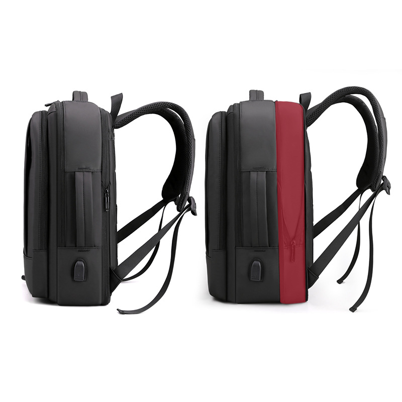 Waterproof Outdoor Expandable Backpack Fit 15.6 Inch Laptop with USB Charging 5