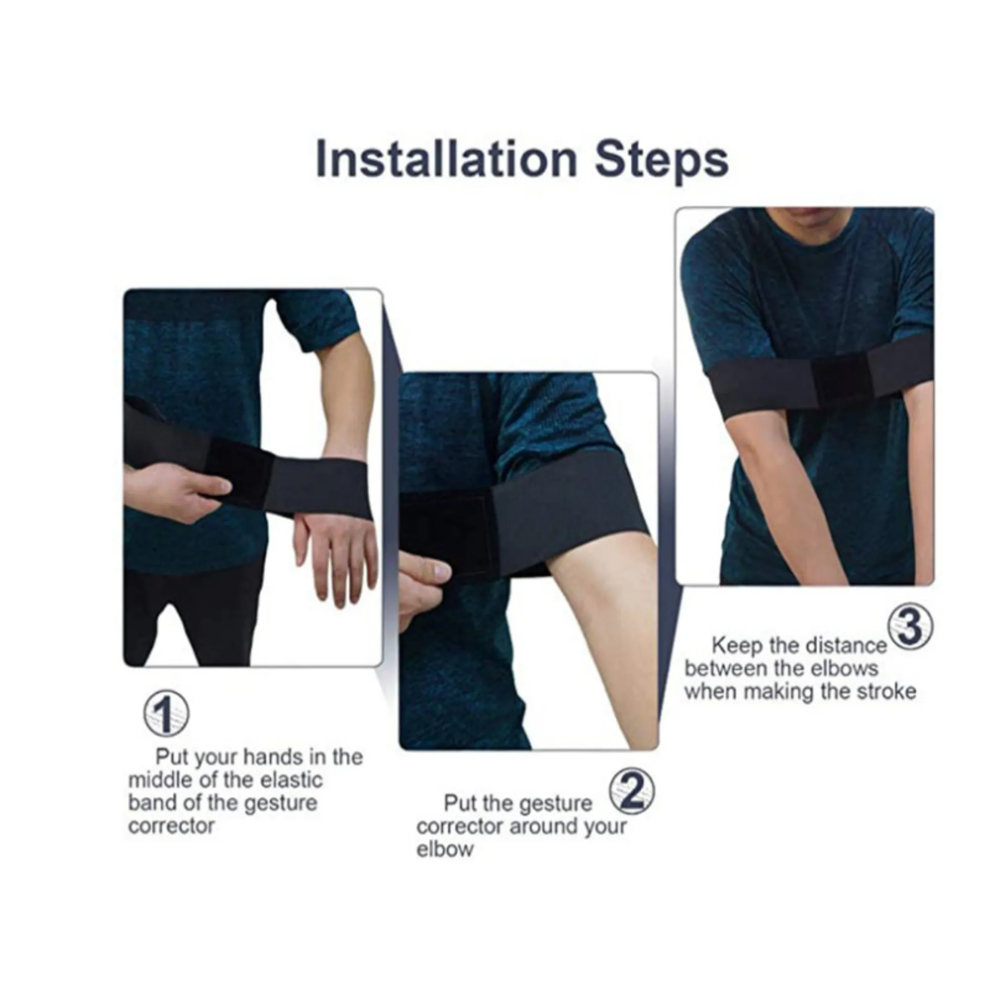 Golf Training Aid - Swing Correcting Arm Band 1