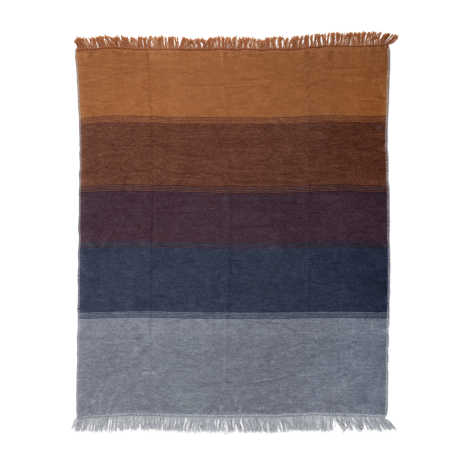 Bohemian Stripe Blanket Made of 58% Recycled Cotton 7