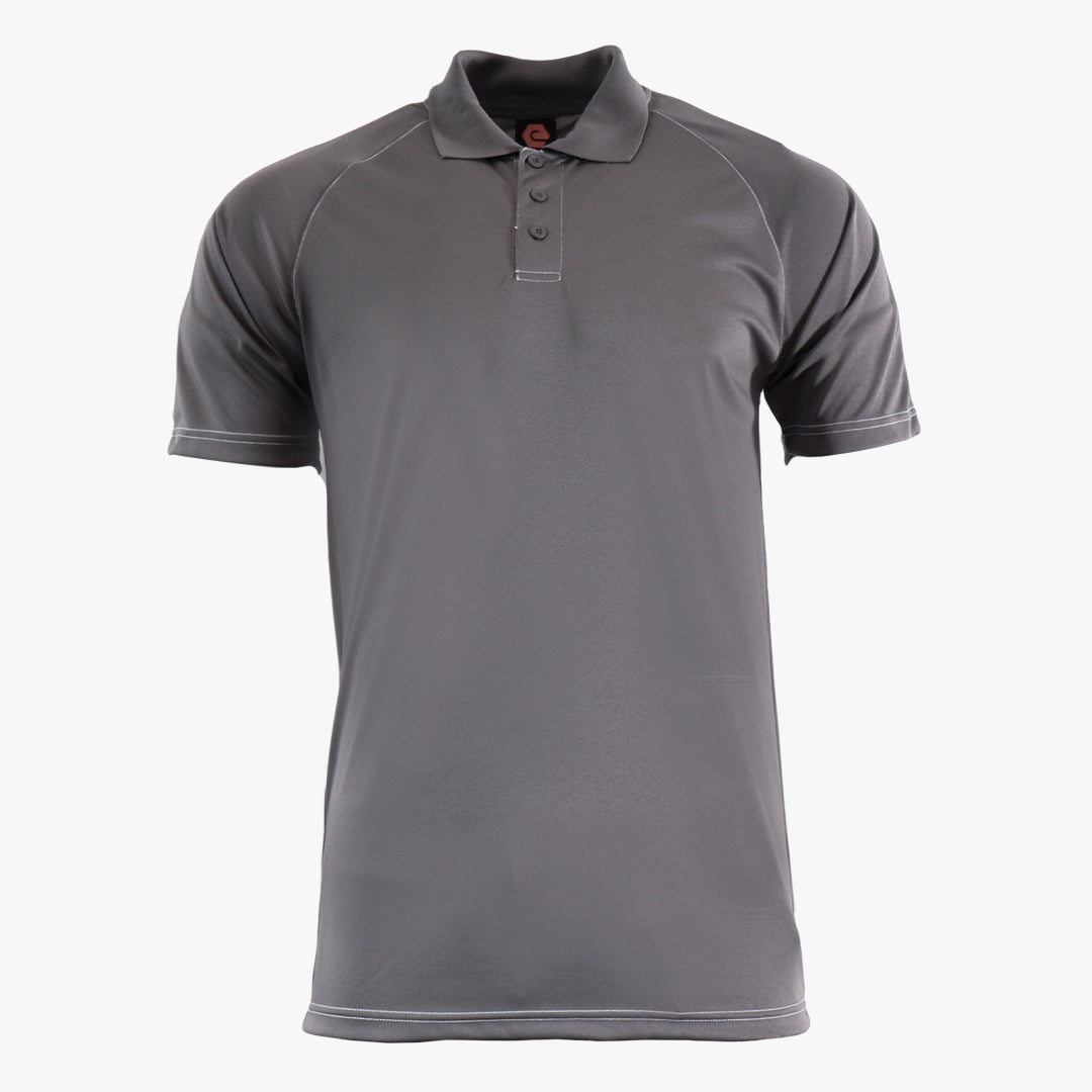#E107 / Basic Training Men's Striped Polo 8