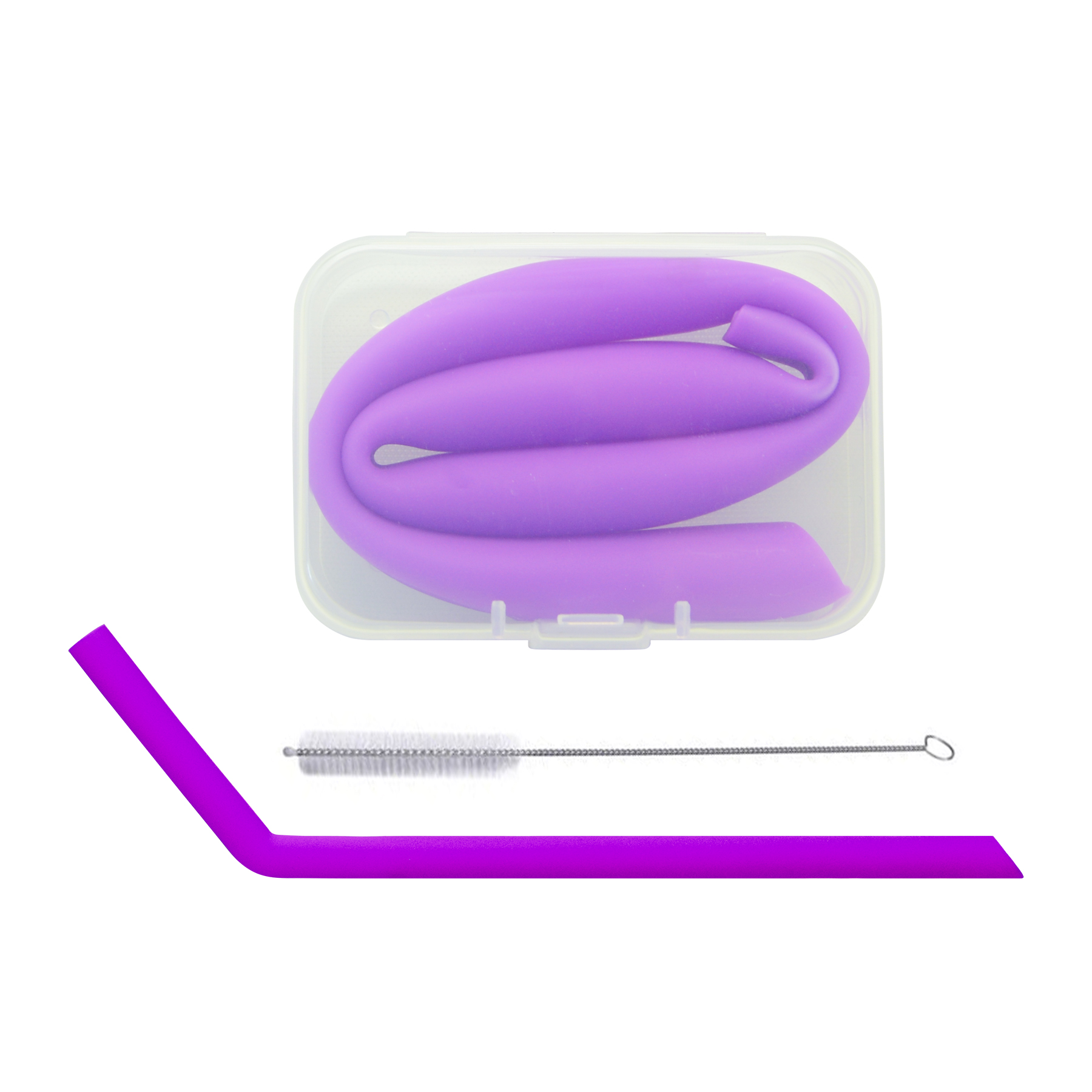 EcoSaver Silicone Straws 10